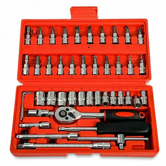 Hardware Tools- 46 in 1 Multi Purpose Combination Socket Tool Kit mkp0fp-jd