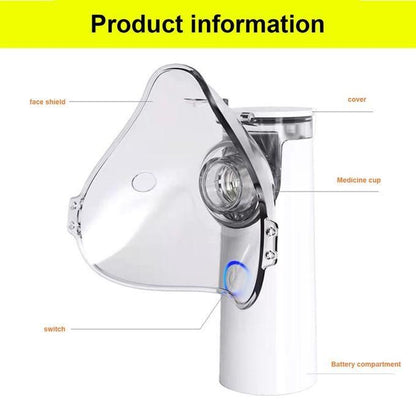 Portable Mesh Nebulizer for Kids & Adults mkp0fp-jd