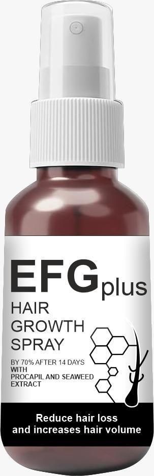 EFGPLUS Hair Growth Spray 50ml (Pack of 2) mkp0fp-jd