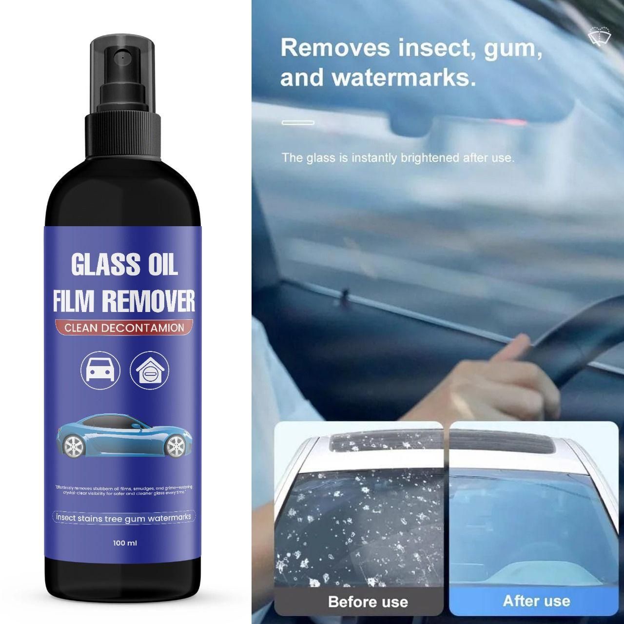 Glass Oil Film Remover 200 ml Pack of 2 mkp0fp-jd