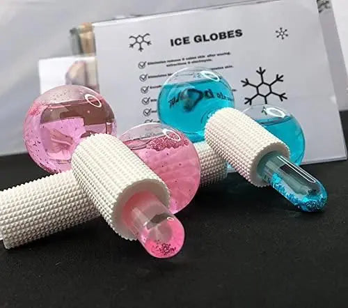 2pcs Crystal Ice Ball for Facials mkp0fp-jd