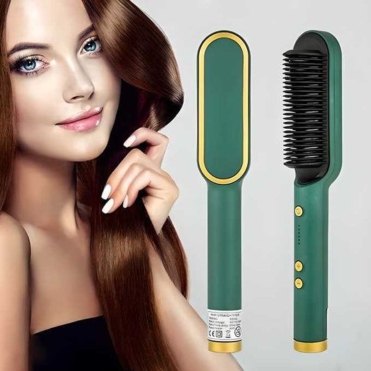 Professional Electric Hair Straightener Comb Brush mkp0fp-jd
