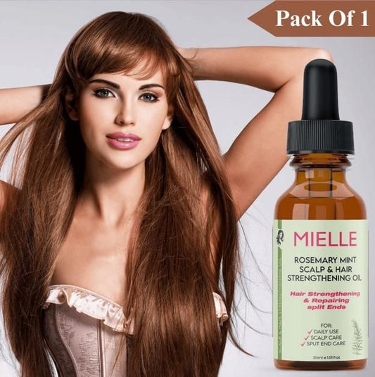 Rosemary Mint Scalp & Hair Strengthening Oil 30ml (Pack Of 1) mkp0fp-jd