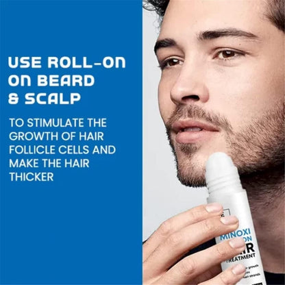Minoxi Roll-On Hair Treatment Hair Growth Serum For Women & Men (Pack of 2) mkp0fp-jd