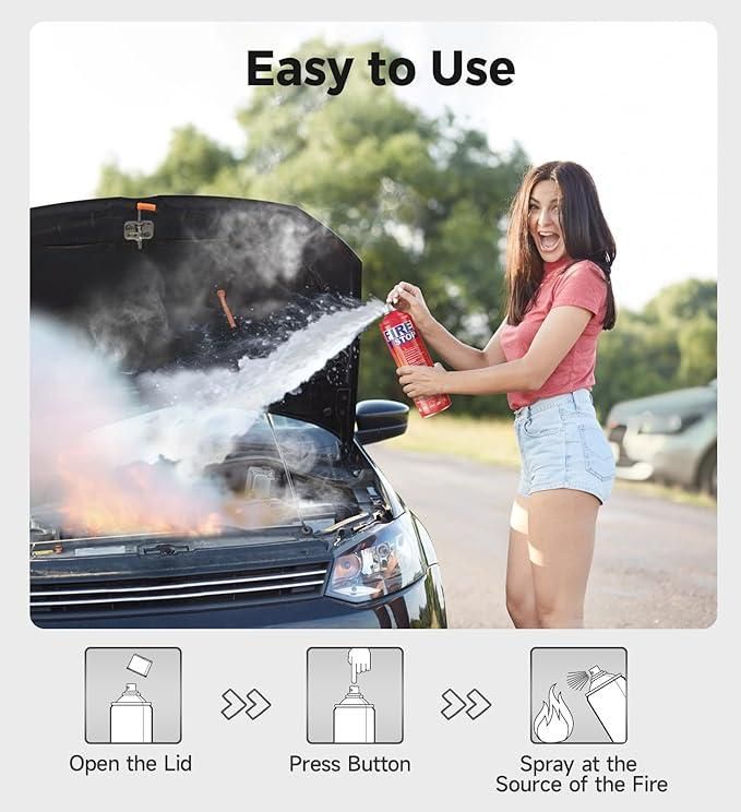 Car Fire Stop - Emergency Fire Response Spray 500ml mkp0fp-jd