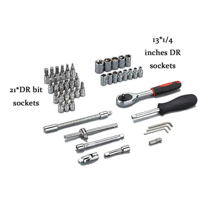 Hardware Tools- 46 in 1 Multi Purpose Combination Socket Tool Kit mkp0fp-jd