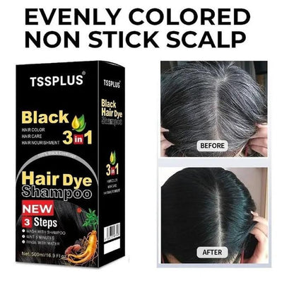 BLOSDREAM Black Hair Shampoo 3 in 1-100ml (Pack of 2) mkp0fp-jd