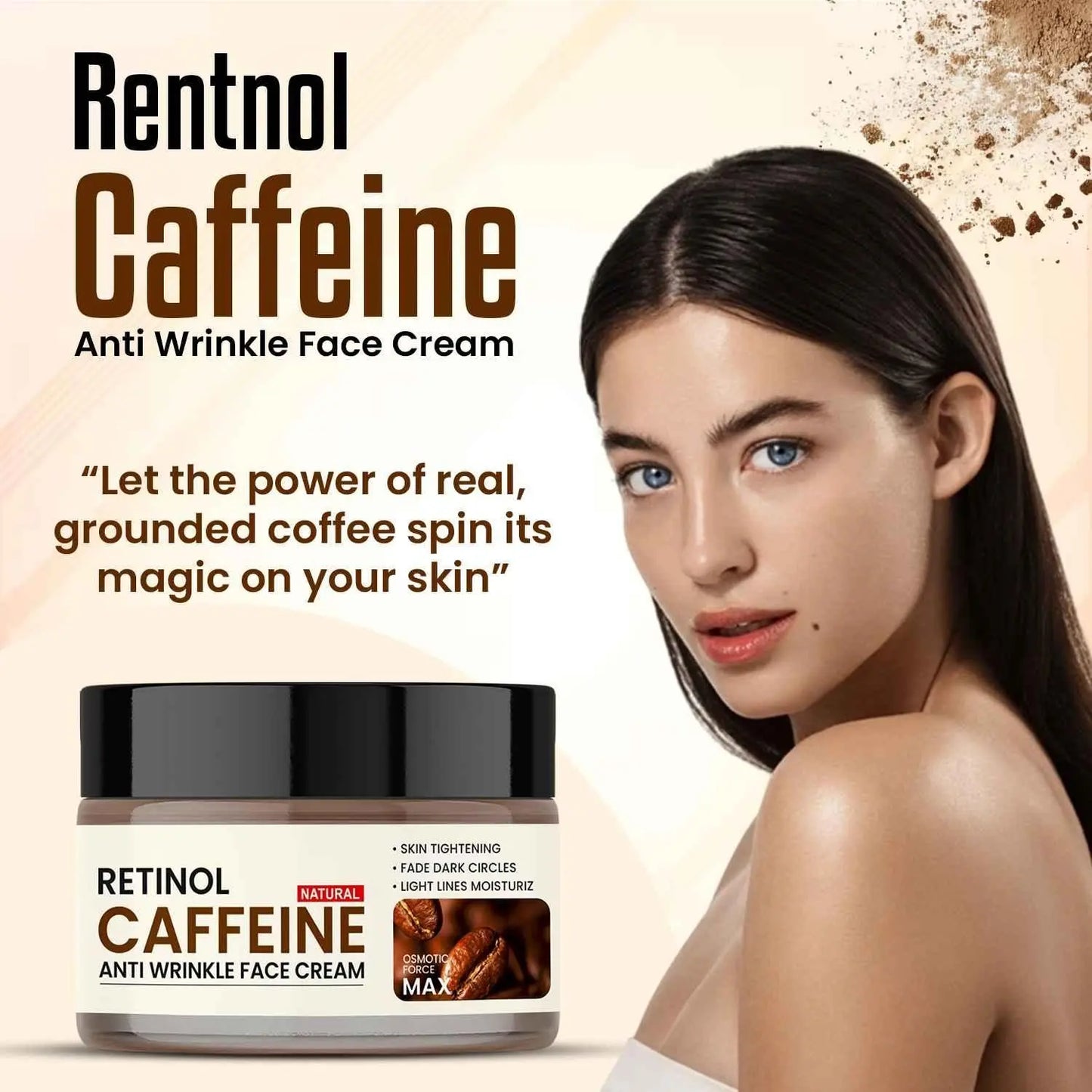Retinol Caffeine Anti Wrinkle Face Cream mkp0fp-jd