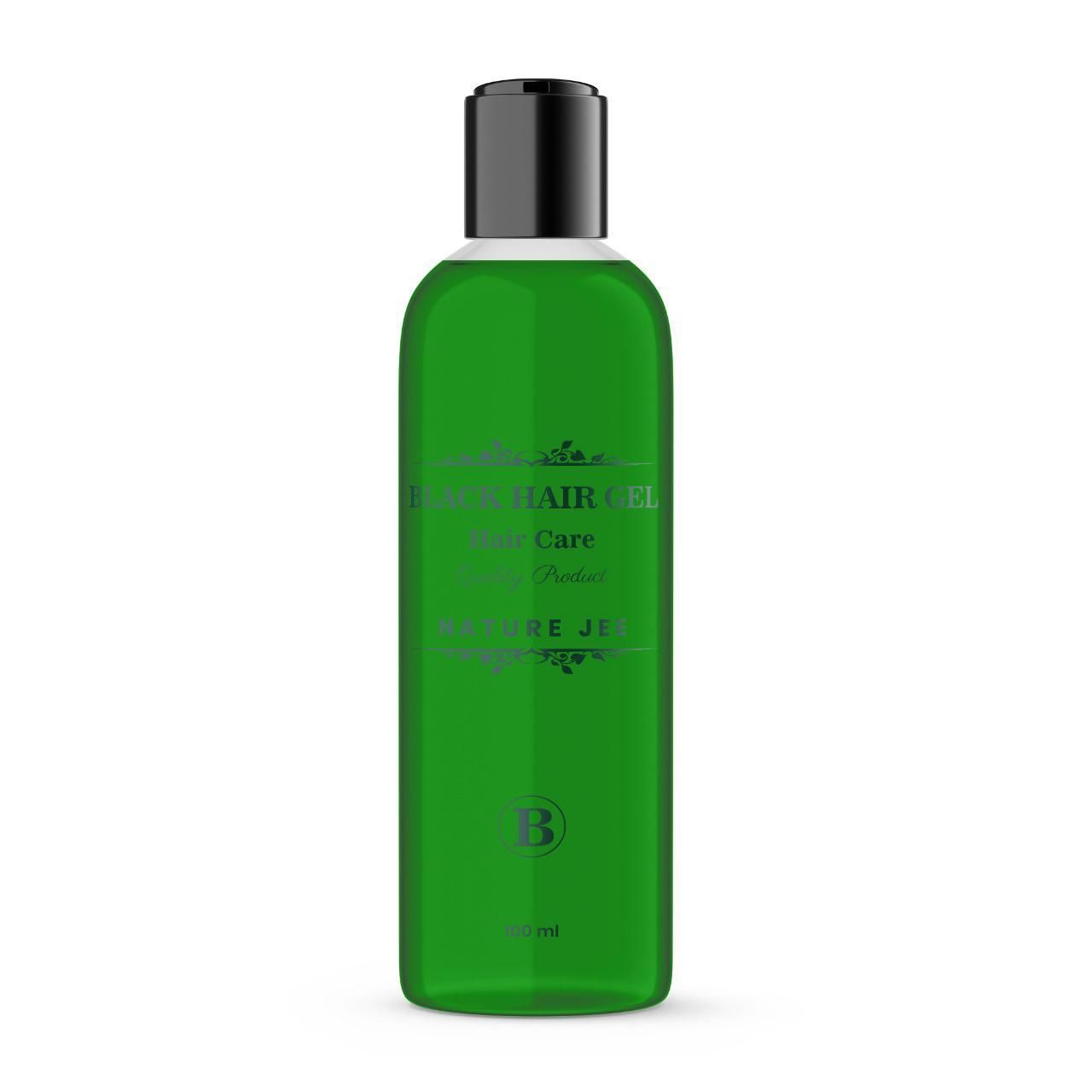 Black Hair Gel 200 ml Pack of 2 mkp0fp-jd