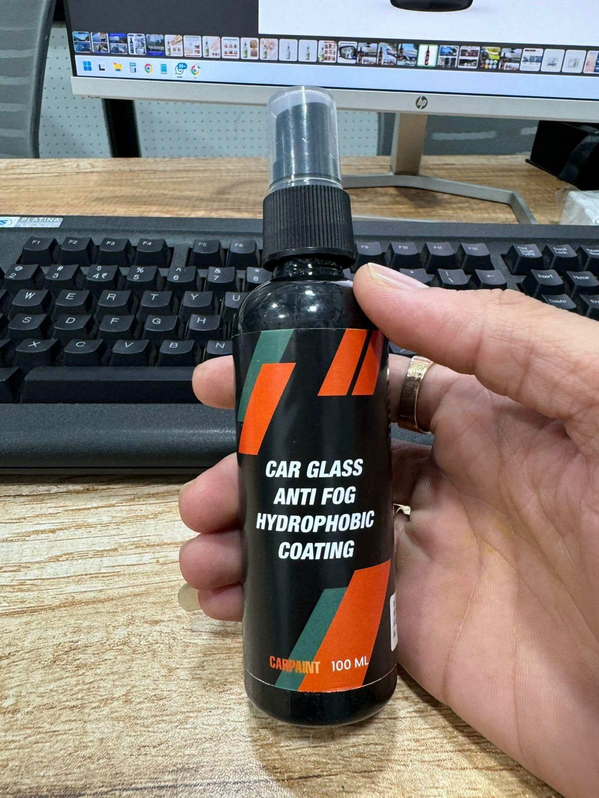 Car Glass Anti-Fog Hydrophobic Coating 100ml(Pack Of 1) mkp0fp-jd