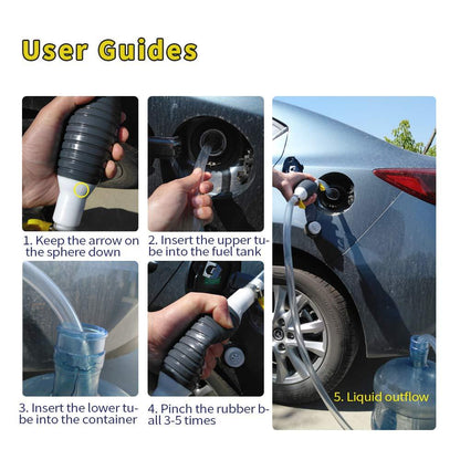 Newest High Flow Siphon Hand Pump Portable Manual Car Fuel Transfer Pump mkp0fp-jd