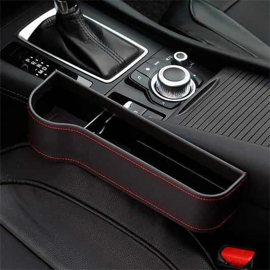Seat Pockets PU Leather Car Console Side Organizer with Assorted Colour Pack of 2 mkp0fp-jd