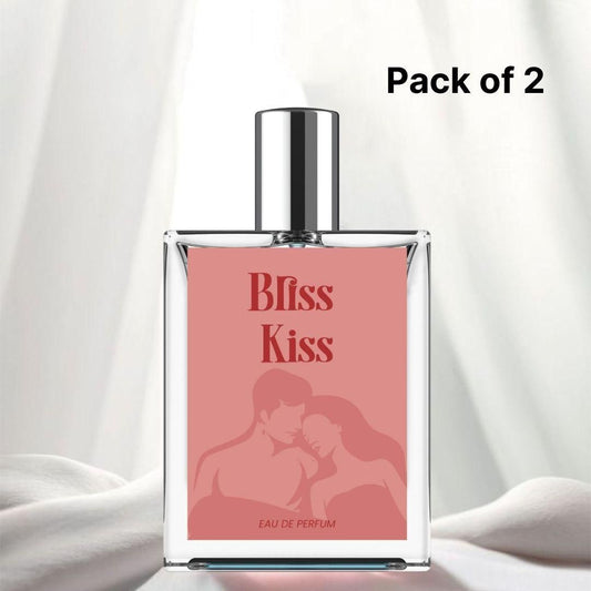 Briss Kiss Eau De Parfum ?Unisex Romantic Long Lasting Fragrance (Pack of 2) mkp0fp-jd