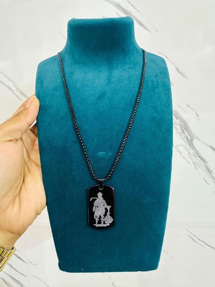 Hanuman Chalisha Pendant with Chain mkp0fp-jd