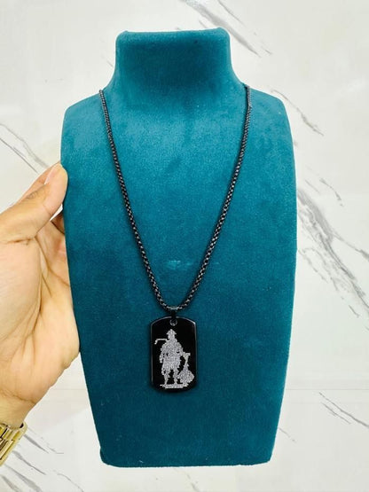 Hanuman Chalisha Pendant with Chain mkp0fp-jd