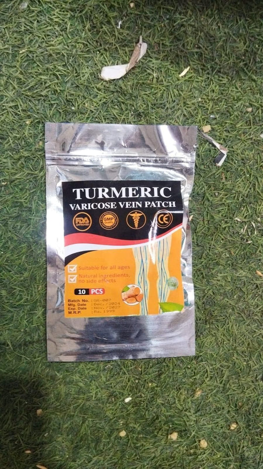 Turmeric Vericose Vein Patch (Pack of 10) mkp0fp-jd
