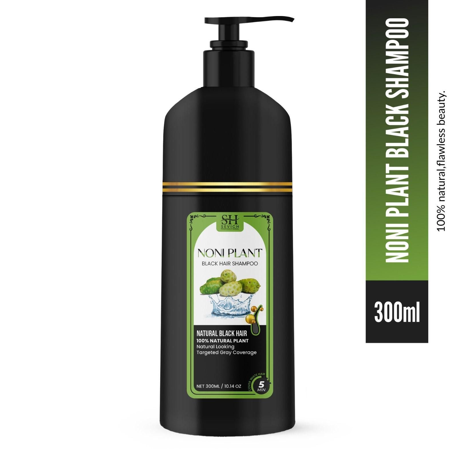 Noniplant Black Hair Shampoo 300ml (Pack Of 2) mkp0fp-jd