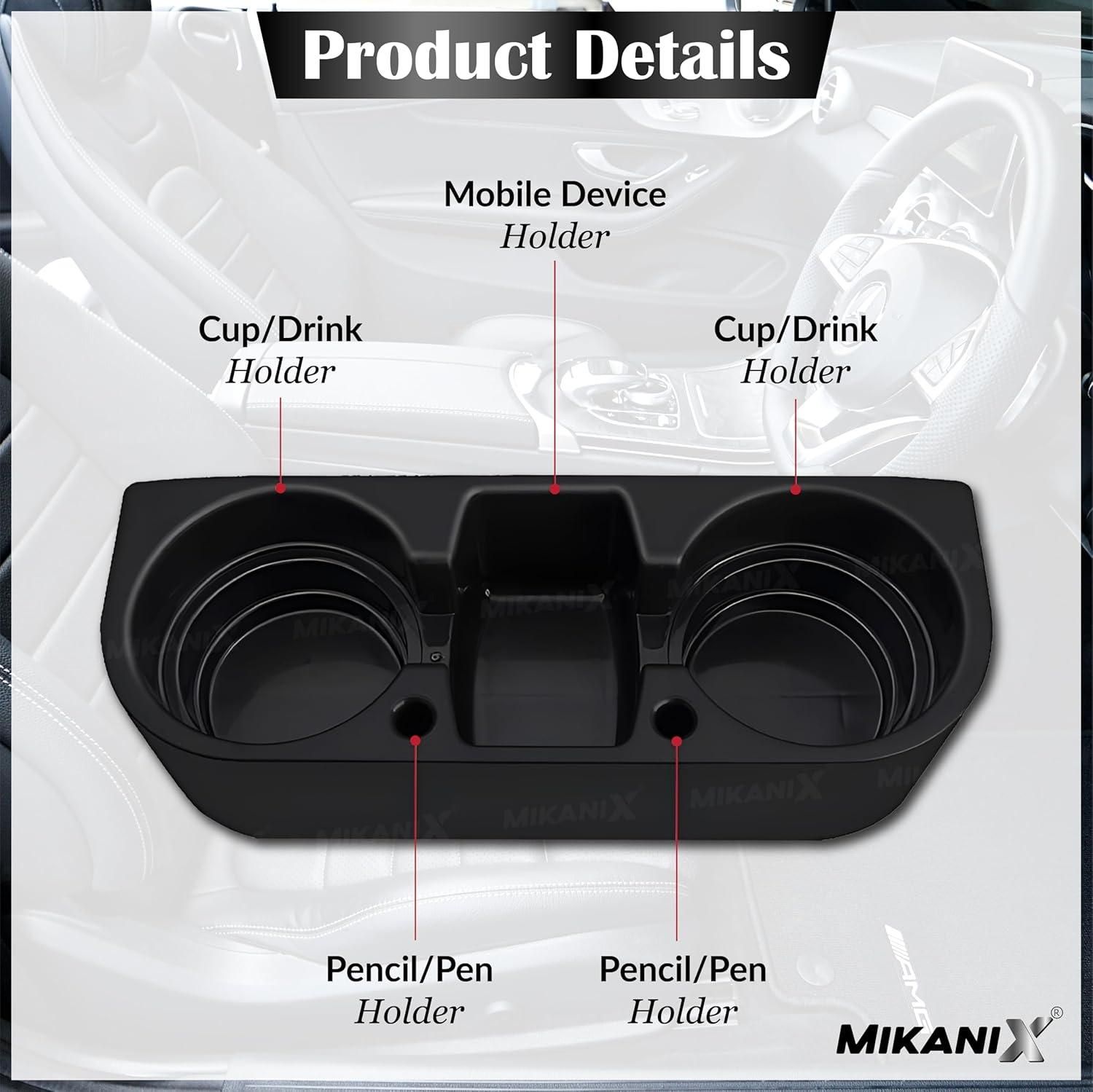 Multifunctional Car Cup Holder & Mobile Device Organizer mkp0fp-jd