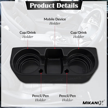 Multifunctional Car Cup Holder & Mobile Device Organizer mkp0fp-jd