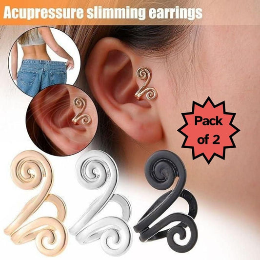 Acupressure Slimming  for Weight Loss Earrings (Pair of 2) mkp0fp-jd
