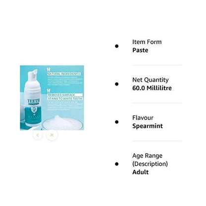 Teeth Whitening Foam mkp0fp-jd