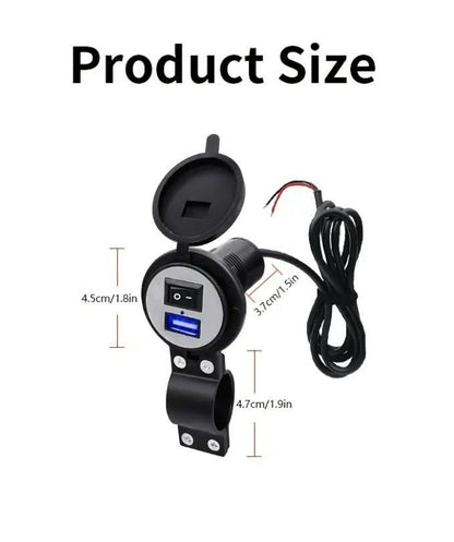 Bike-Motorcycle USB Charger mkp0fp-jd