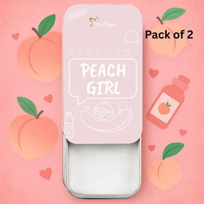 TryOnes PEACH GIRL Solid Perfume for Women 12gram (Pack of 2) mkp0fp-jd