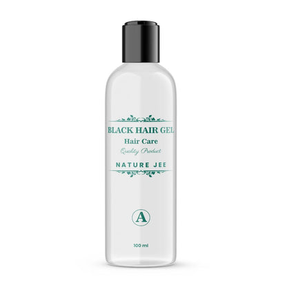 Black Hair Gel 200 ml Pack of 2 mkp0fp-jd
