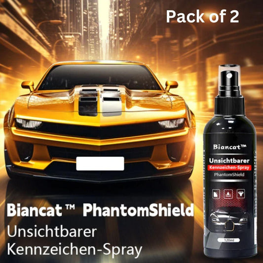 Biancat Phantomshield Unsichebarer Kennzeichen- Sprey 120 ML (Pack of 2) mkp0fp-jd