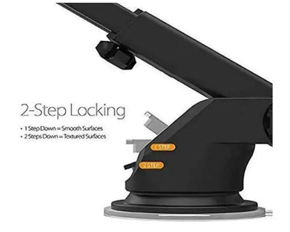 Revolex Zoom Star Pros Car Mobile Holder For Dashboard Black mkp0fp-jd