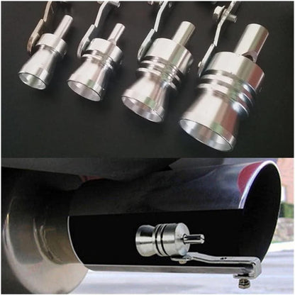 Medium Universal Turbo Sound Noise Exhaust Muffler Pipe Whistle mkp0fp-jd