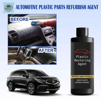 Nano Plastic Revitalizing Coating Agent for Car 100ml (Pack of 2) mkp0fp-jd