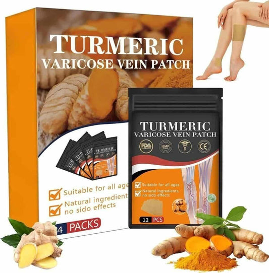 Turmeric Vericose Vein Patch (Pack of 20) mkp0fp-jd