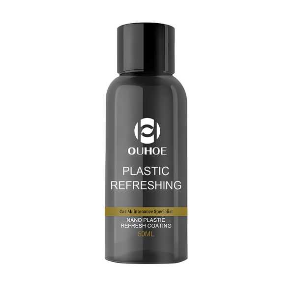 Plastic Revitalizing Coating Agent, Nano Plastic Refreshing Coating, Plastic Parts Refurbish Agent for Car, Plastic Parts Retreading Agent Automotive Interior Cleaning Agent 50 ml mkp0fp-jd