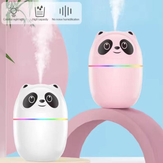 Cool mist panda humidifier with 7 color night light mist spray mkp0fp-jd