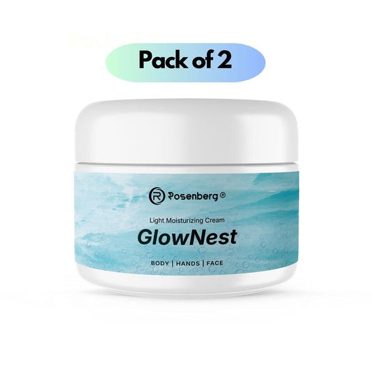 Light Moisturizing Cream Glow Nest 100 gm Pack of 2 mkp0fp-jd