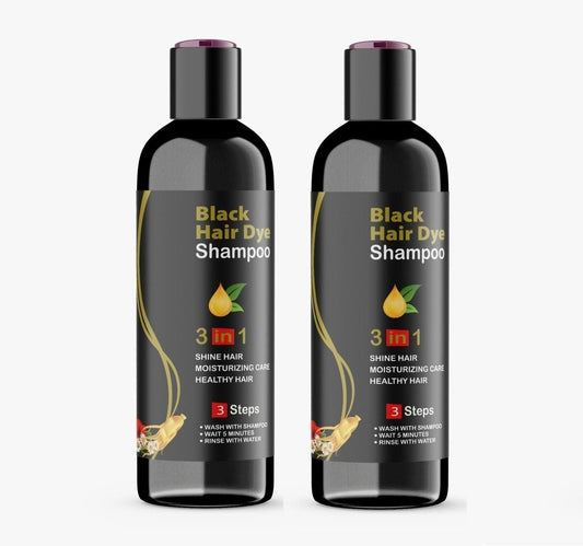 BLOSDREAM Black Hair Shampoo 3 in 1-100ml (Pack of 2) mkp0fp-jd