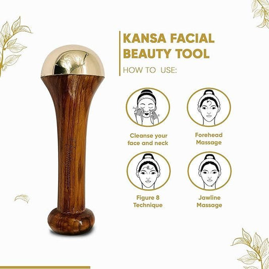Kansa Face Massager Wood Handle mkp0fp-jd