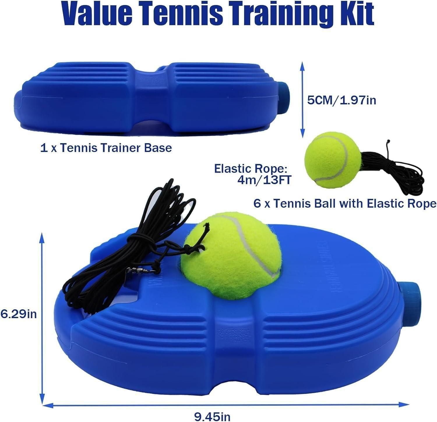 Solo Tennis Trainer Rebound Ball with String for Self Tennis Practice mkp0fp-jd