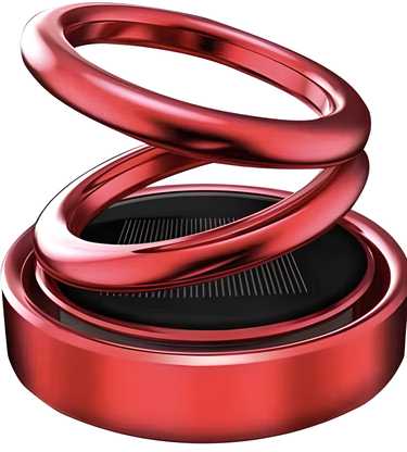 Car/Room Air Freshener- Solar Power Rotating Car/Room Air Freshener Perfume, Long Lasting French Organic Fragrance mkp0fp-jd