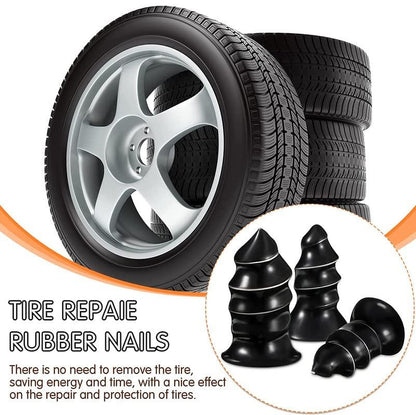 Motorcycle Car Fast Tool Self-Service Tire Repair Nail (Pack of 10) mkp0fp-jd