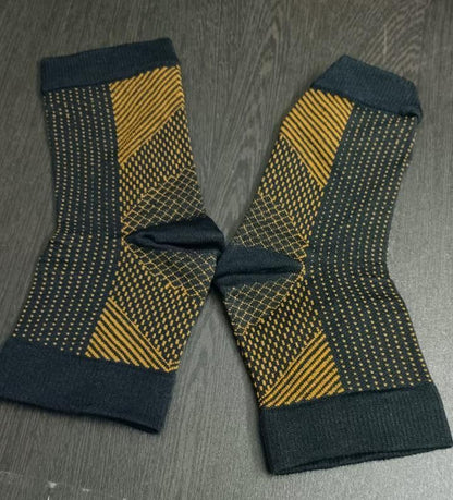 Neuropathy Socks for Women and Men for Relief Swollen Feet and Ankles ( Black color ) mkp0fp-jd
