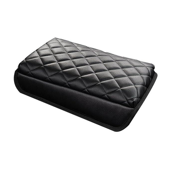 Leather Waterproof Armrest Seat Box Cover Pad Protector (Pack of 2) mkp0fp-jd