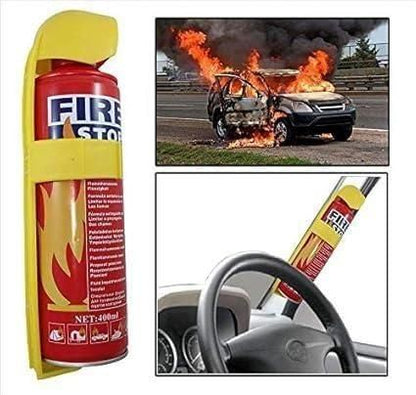 Car Fire Stop - Emergency Fire Response Spray 500ml Each (Pack of 2) mkp0fp-jd