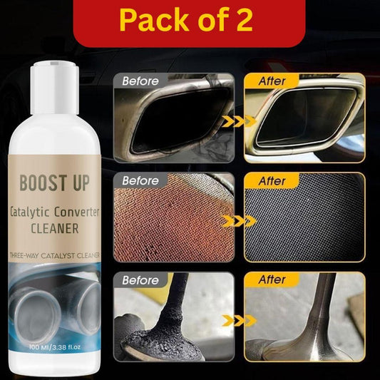 BOOST UP Catalytic Converter Cleaner 100ML (Pack of 2) mkp0fp-jd