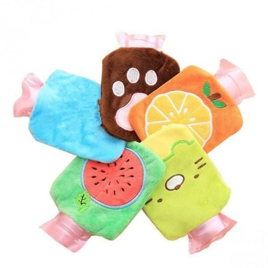 Small Hot Water Rubber Bottle Bag for Pain Relief Therapy mkp0fp-jd