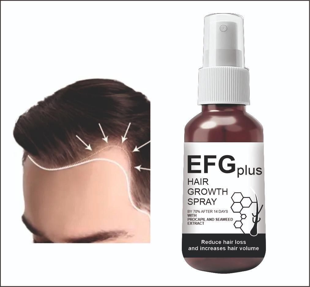 EFGPLUS Hair Growth Spray 50ml (Pack of 2) mkp0fp-jd