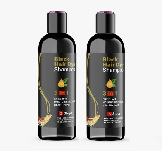 BLOSDREAM Black Hair Shampoo 3 in 1-100ml (Pack of 2) mkp0fp-jd