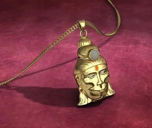 Spiritual Original Hanuman Chalisa Yantra Locket With Chain mkp0fp-jd