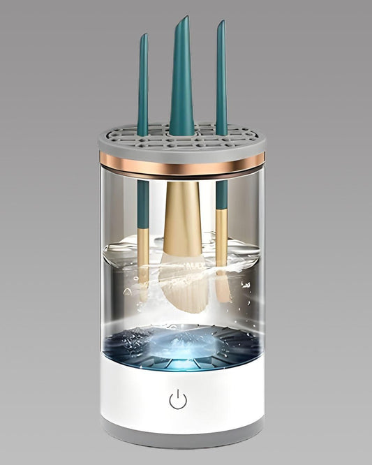 Make Up Brush Cleaner,Electric Brush Cleaner, USB Rechargeable Automatic Deep Cosmetic Cleaning Device mkp0fp-jd